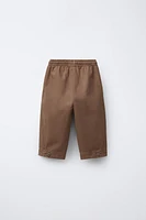 DRAWSTRING BAGGY PANTS