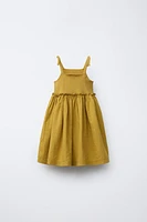 ROBE EN MATIÈRES VARIÉES RIB À TEXTURE