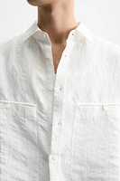 STRIPED JACQUARD SHIRT