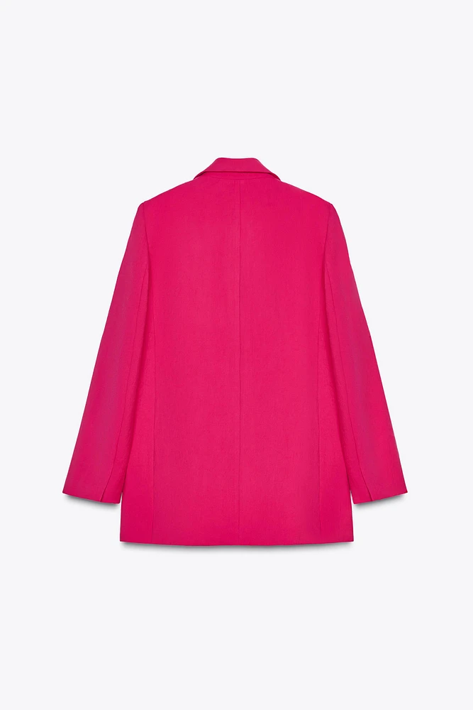 BLAZER EFFET PLISSÉ