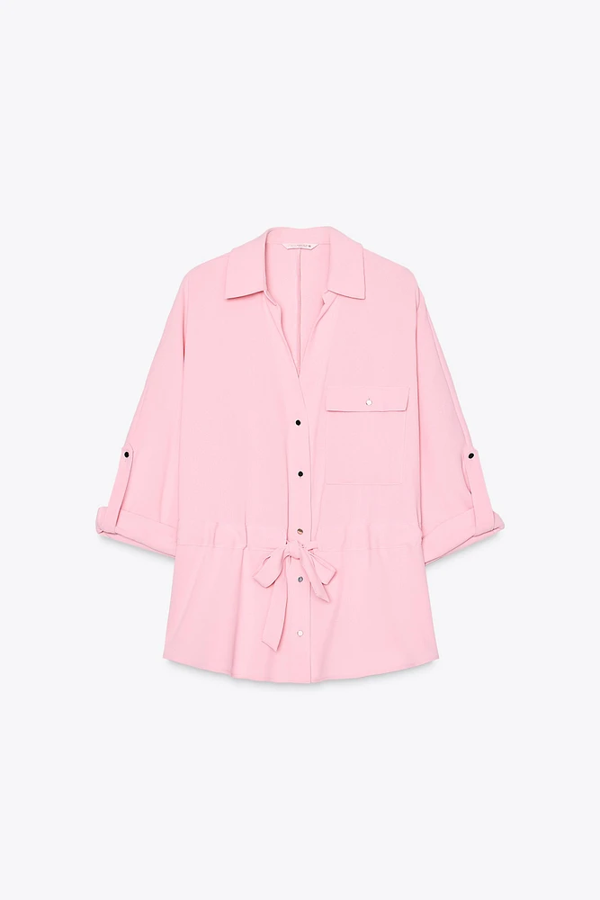 CHEMISE CRÊPE SAFARI