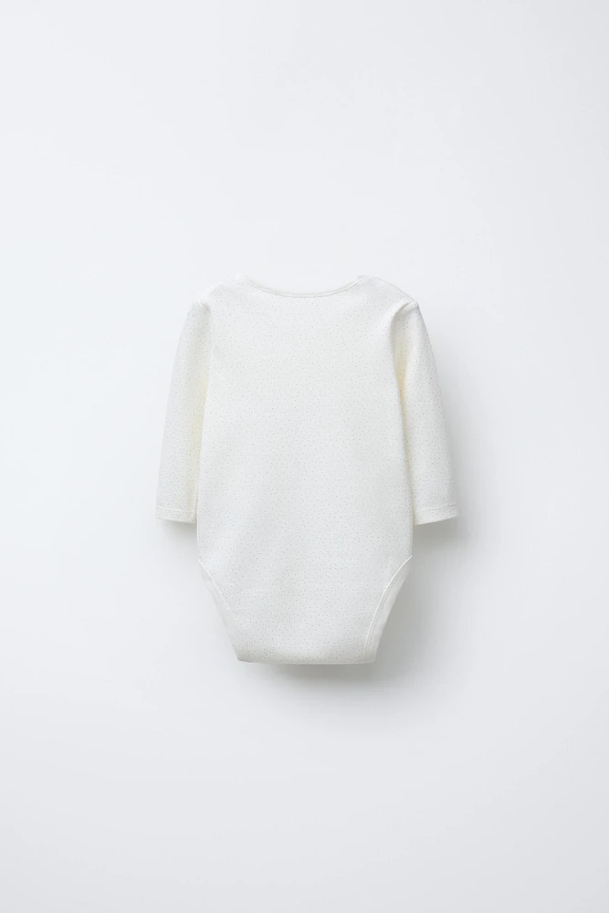 FIVE-PACK OF LAMB BODYSUITS