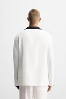 100% LINEN SUIT BLAZER