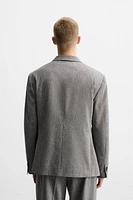 LIMITED EDITION TEXTURED SUIT BLAZER