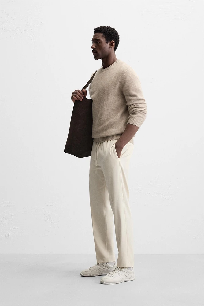 JOGGER WAIST STRETCH PANTS