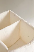 CHILDREN’S MOON TABLE ORGANIZER WITH HANDLES