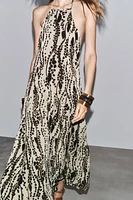 ROBE HALTER ESTAMPÉE ZW COLLECTION