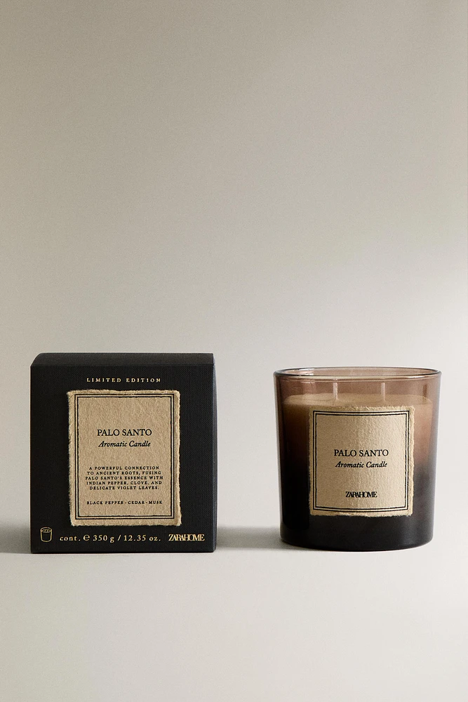 (350 G) PALO SANTO SCENTED CANDLE