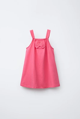 BOW PRINT DRESS
