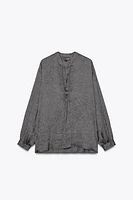 CHEMISE EFFET PLISSÉ ZW COLLECTION