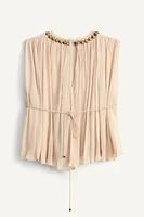 TOP BRODÉ FRANGES LIMITED EDITION
