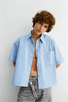 POPLIN POCKET SHIRT