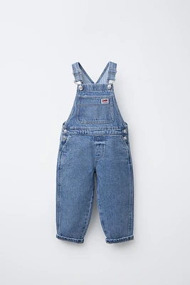 LABEL DENIM OVERALLS