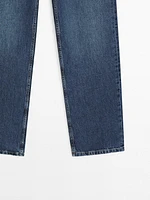 Jean straight mid-rise
