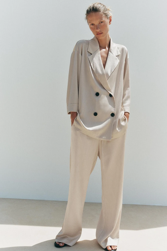 PANTALON EFFET FROISSÉ