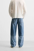 JEAN RELAXED FIT PATCHWORK