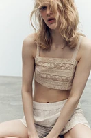 LACE-UP BACK TOP