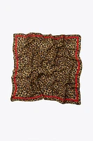 FOULARD EN MODAL À IMPRIMÉ ANIMAL