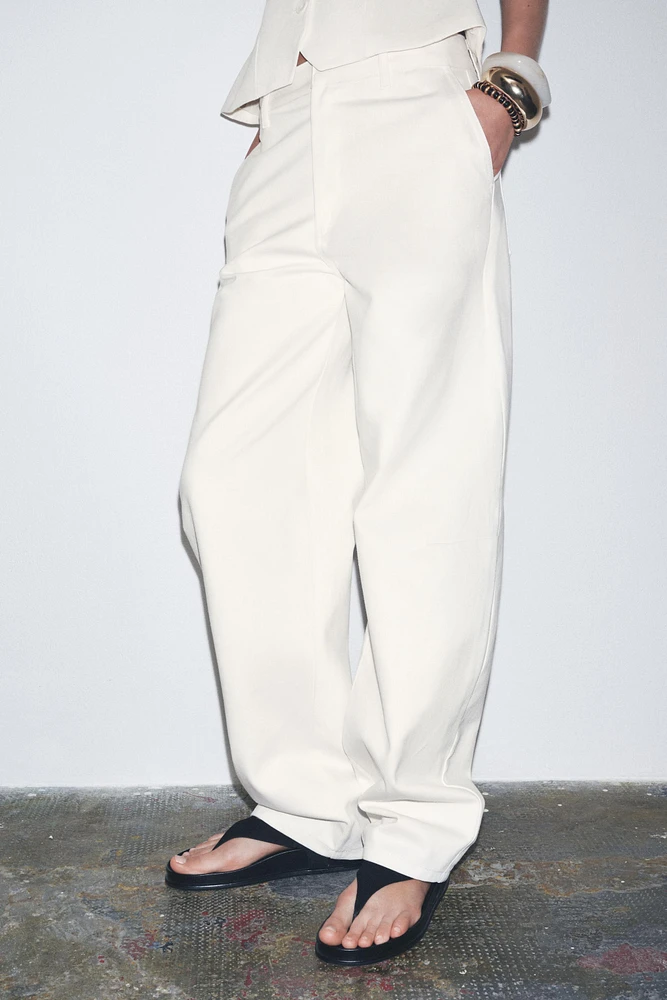 ZW COLLECTION COTTON PANTS