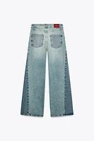 JEAN Z1975 WIDE LEG TAILLE NORMALE COUTURES LATÉRALES