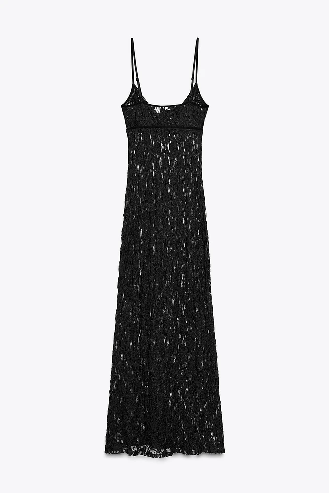 LONG LACE DRESS