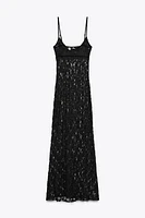 LONG LACE DRESS