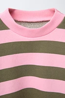 STRIPED SWEATSHIRT