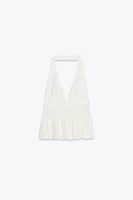TOP HALTER VOLANTS