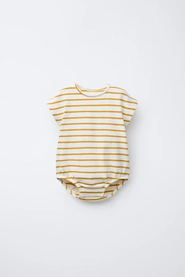 STRIPED BODYSUIT