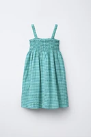 GINGHAM DRESS