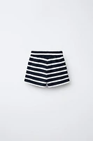 ENSEMBLE T-SHIRT RIB ET BERMUDA HEAVY