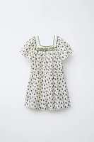 COMBI-SHORT TEXTURÉ À FLEURS