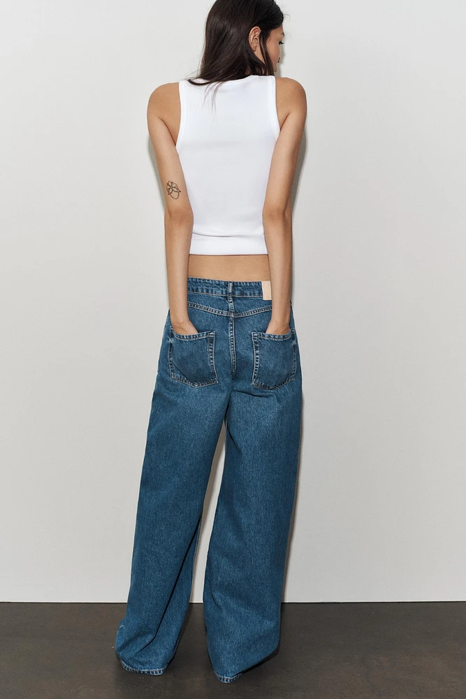 MID-RISE Z1975 WIDE LEG JEANS