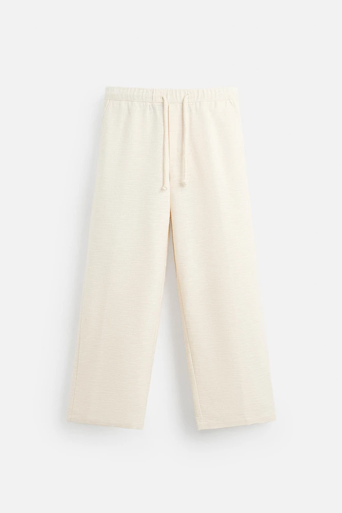 PANTALON RELAXED FIT STRUCTURÉ