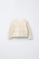 CROCHET KNIT CARDIGAN