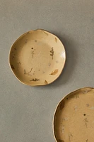 STONEWARE SIDE PLATE WITH DESIGNS