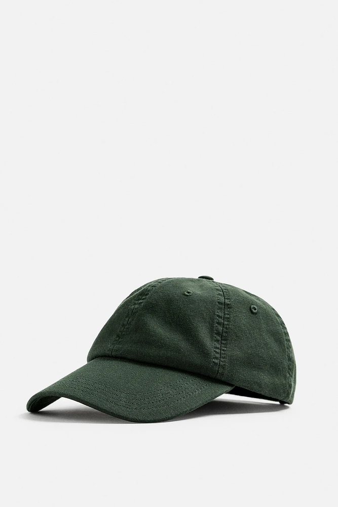 COTTON TEXTURED CAP