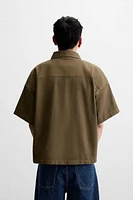 ZIPPER POLO SHIRT