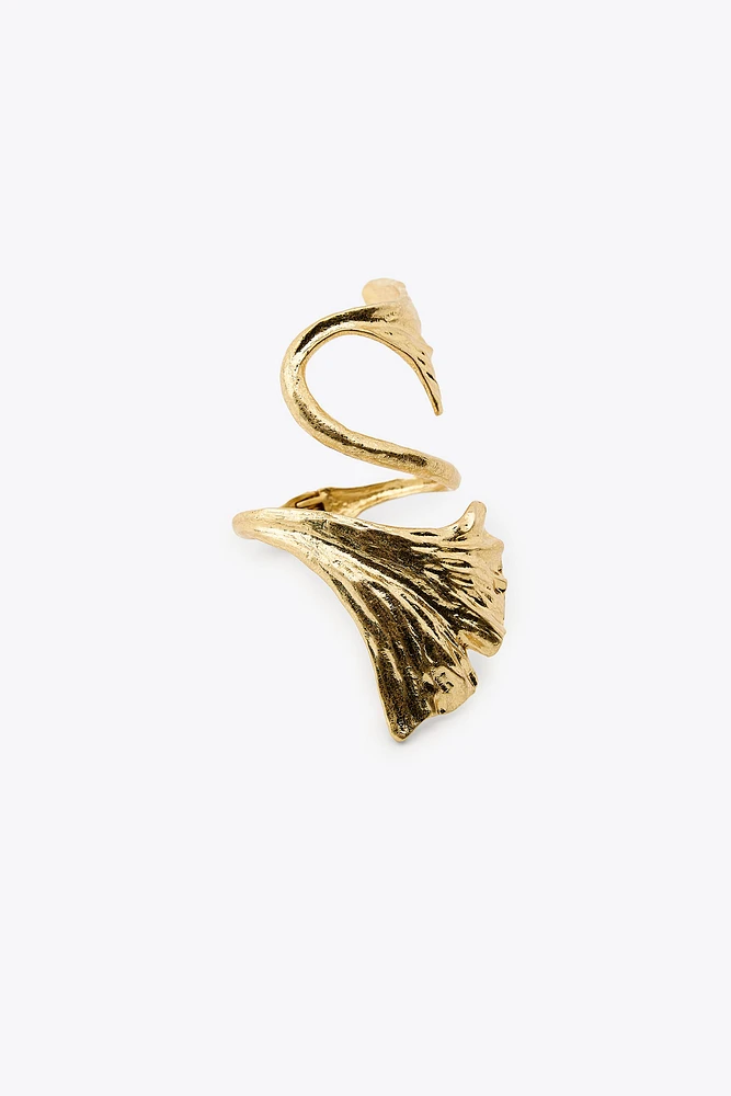BRACELET MÉTALLIQUE FEUILLE