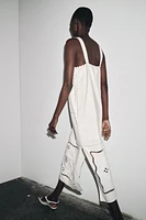 ZW COLLECTION EMBROIDERED STITCH DRESS