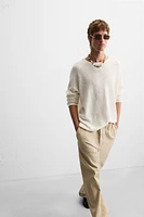 RELAXED FIT WASHED PANTS