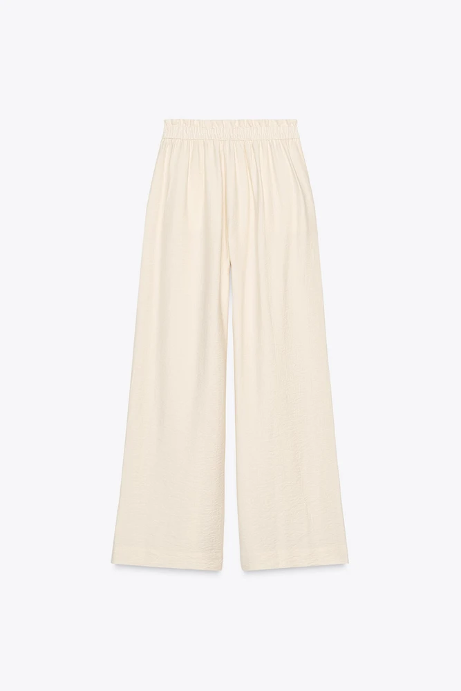 FLOWY WIDE LEG PANTS
