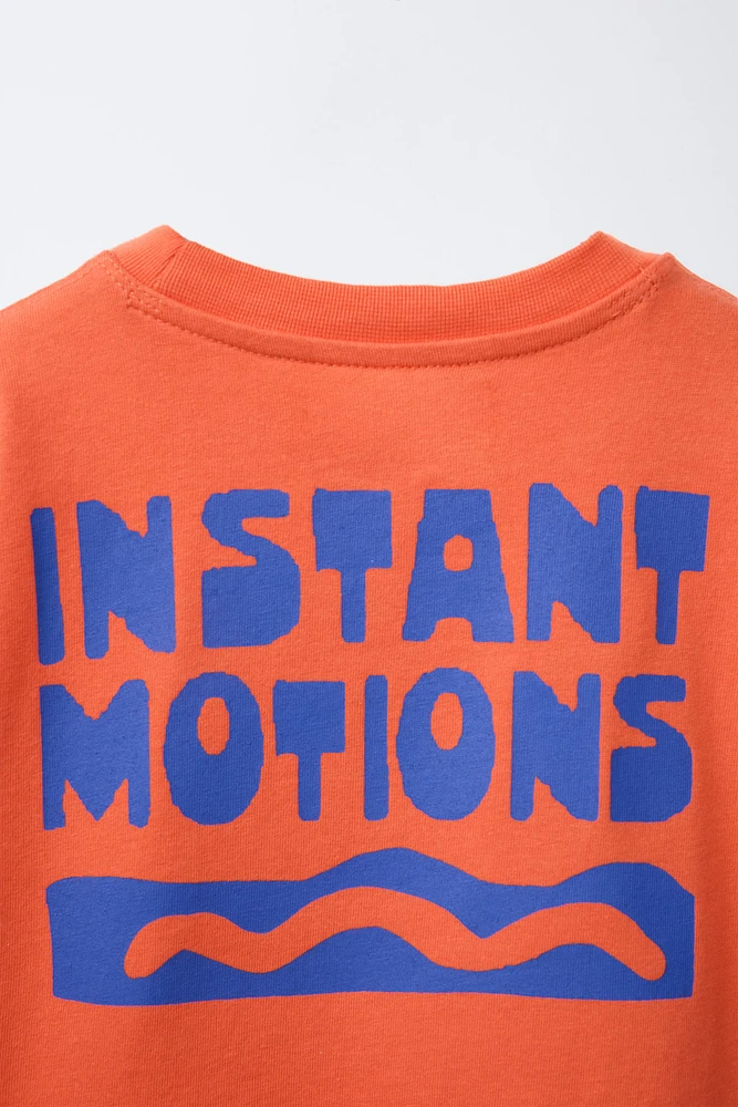 WAVES PRINT T-SHIRT