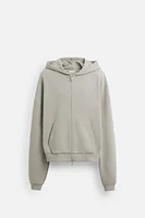 SWEAT BOX FIT CAPUCHE TECHNIQUE