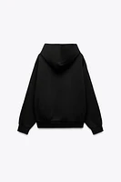 POCKETED HOODIE SWEATSHIRT