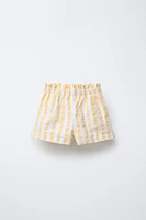 BERMUDA RAYURES ONDULINE CASA LAWA © X ZARA KIDS