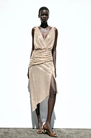 SEQUIN MIDI DRESS