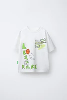 T-SHIRT IMPRIMÉ GRAFFITI