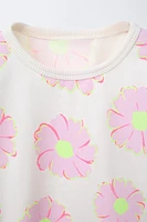 FLORAL PRINT T-SHIRT