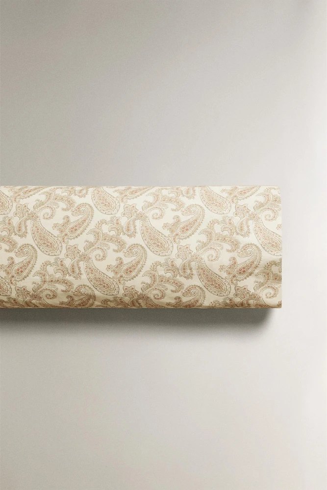 PAISLEY PRINT PILLOWCASE